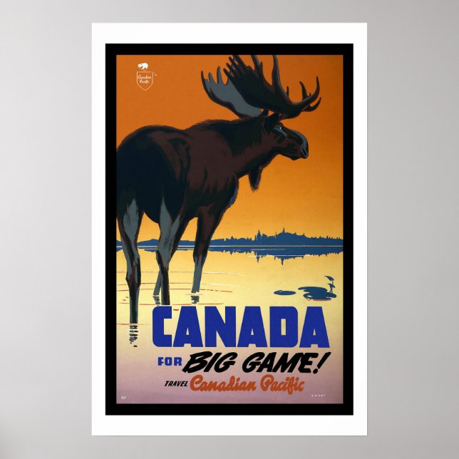 Kanada Vintage resor Poster (Framsidan)