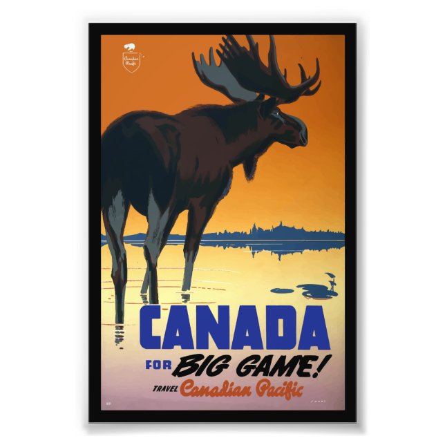Kanada Vintage resor Poster (Framsidan)