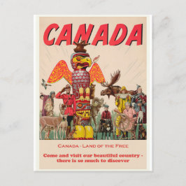 Kanada Vintage resor vykort