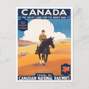 Kanada vintage resor vykort