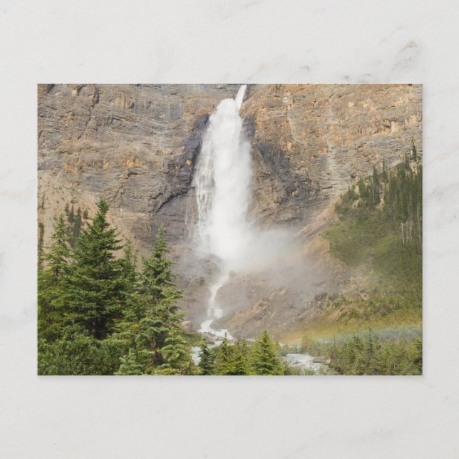 Kanada - vykort för Takakkaw Falls (Framsida)