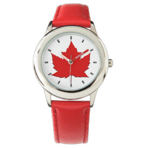 Kanada Watch Canada Maple Löv Souvenir Wristwatch Armbandsur