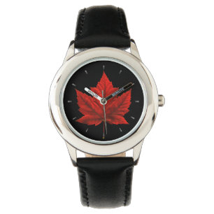 Kanada Watch Canada Maple Löv Souvenir Wristwatch Armbandsur