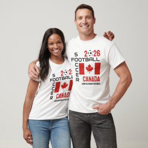 KANADA World Football Custom Name 2026 ANY YEAR T Shirt