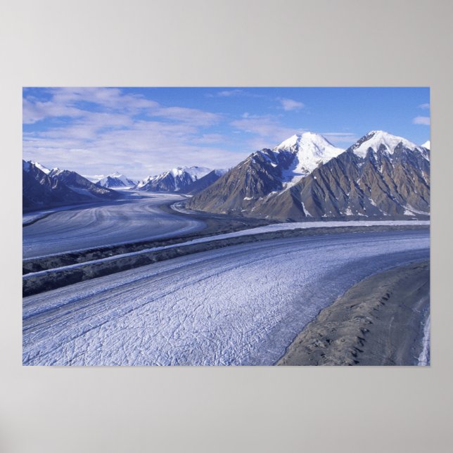 Kanada, Yukon Territory, Kluane National Park. Poster (Framsidan)