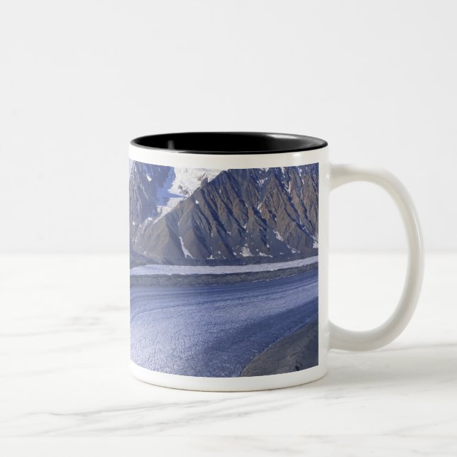 Kanada, Yukon Territory, Kluane National Park. Två-Tonad Mugg (Höger)
