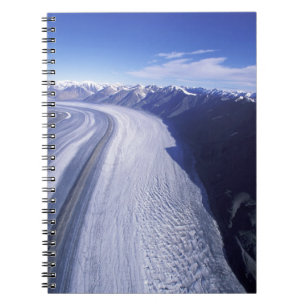 Kanada, Yukon Territory, Kluane nationalpark. Anteckningsbok Med Spiral
