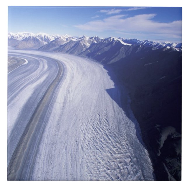 Kanada, Yukon Territory, Kluane nationalpark. Kakelplatta (Framsidan)