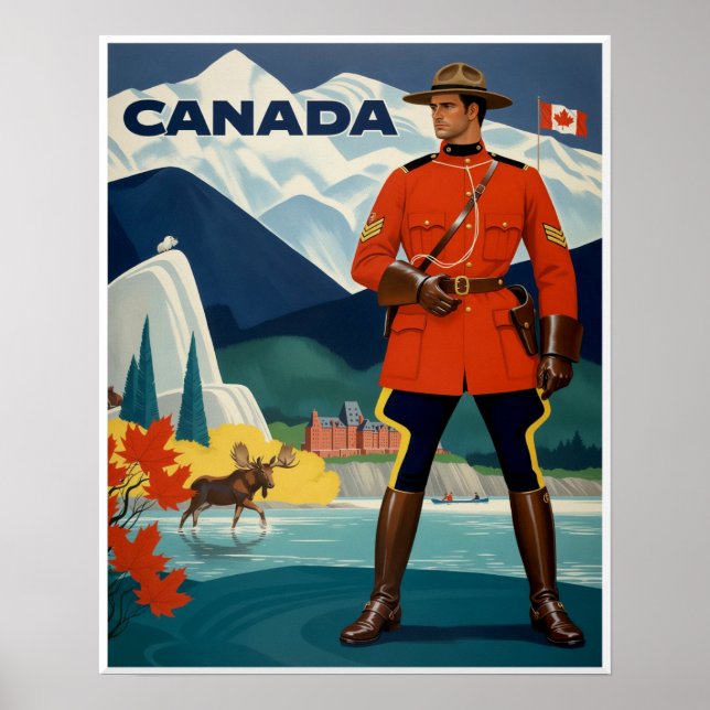 Kanadaaffisch Poster (Framsidan)