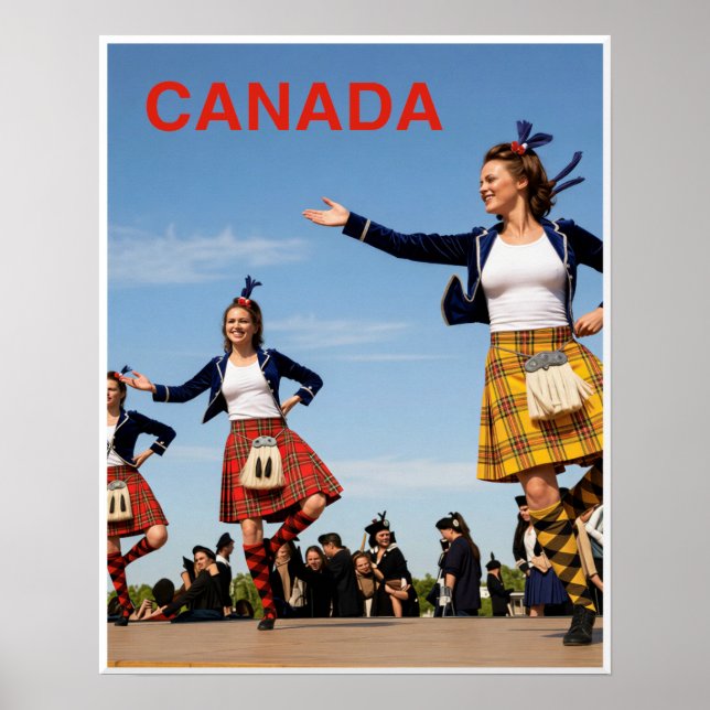 Kanadaaffisch Poster (Framsidan)