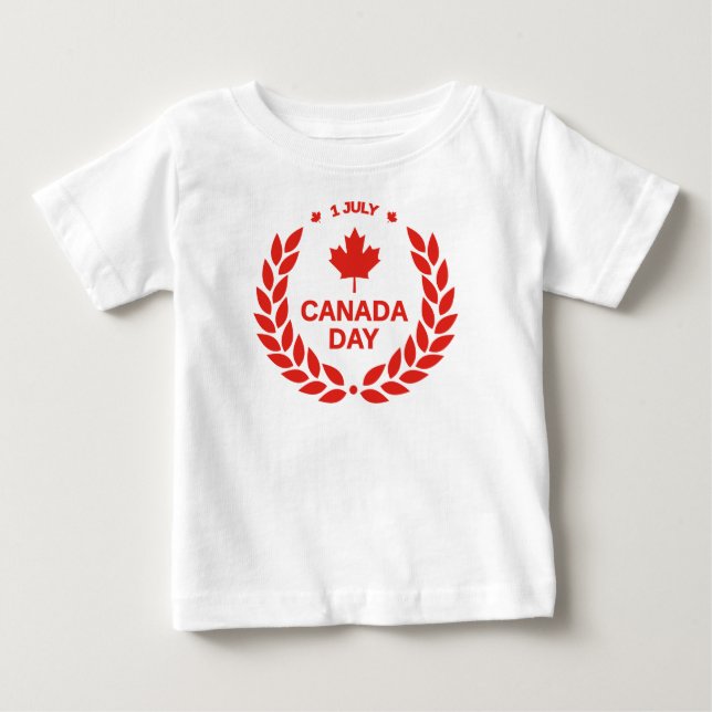 Kanadadagen Firande-24658 T Shirt (Framsida)
