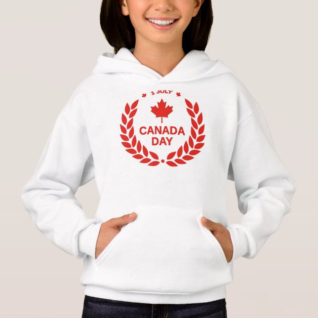 Kanadadagen Firande-24658 T Shirt (Framsida)