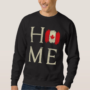 Kanadadagen hemdag Maple Proud Canadian Flagga Kan Lång Ärmad Tröja