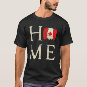 Kanadadagen hemdag Maple Proud Canadian Flagga Kan T Shirt