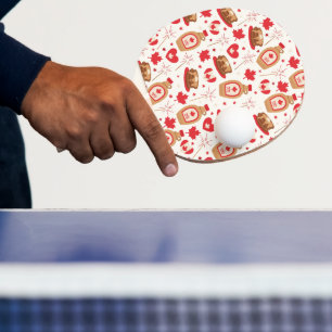 Kanadadagen Party Ping Pong Paddle Pingisracket