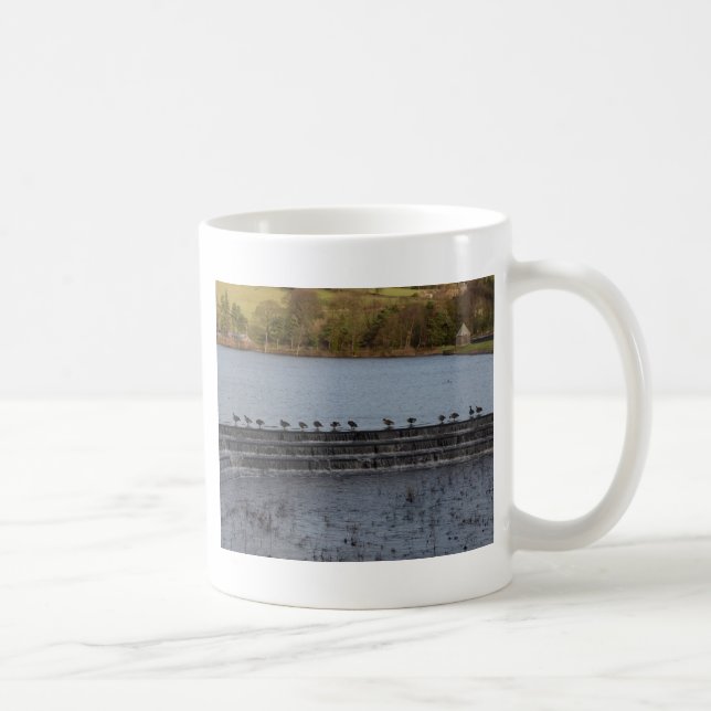 Kanadagäss på rad kaffemugg (Höger)
