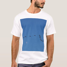 Kanadagäss under flykt t shirt