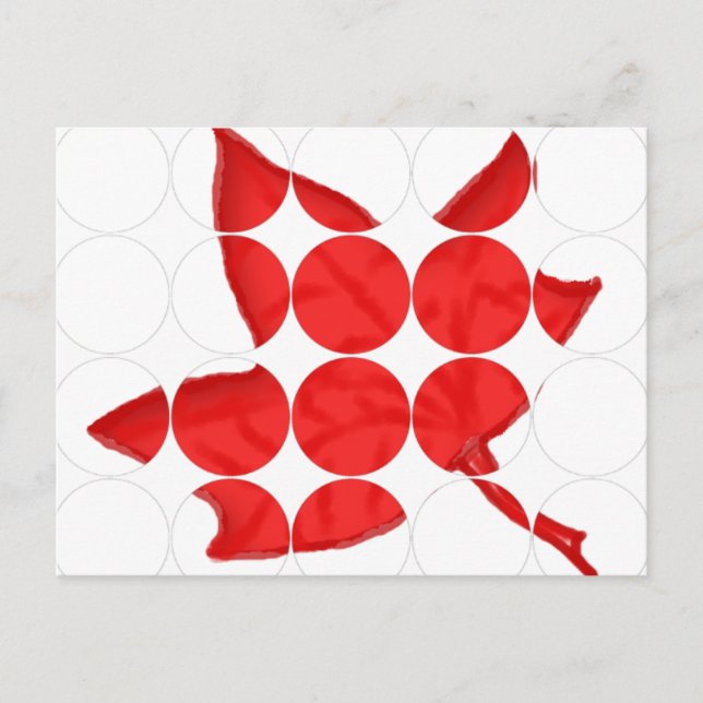 Kanadaien Löv Vykort (Framsida)