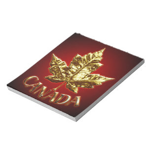 Kanadas Anteckningsblock Guld Medal Kanada Souveni