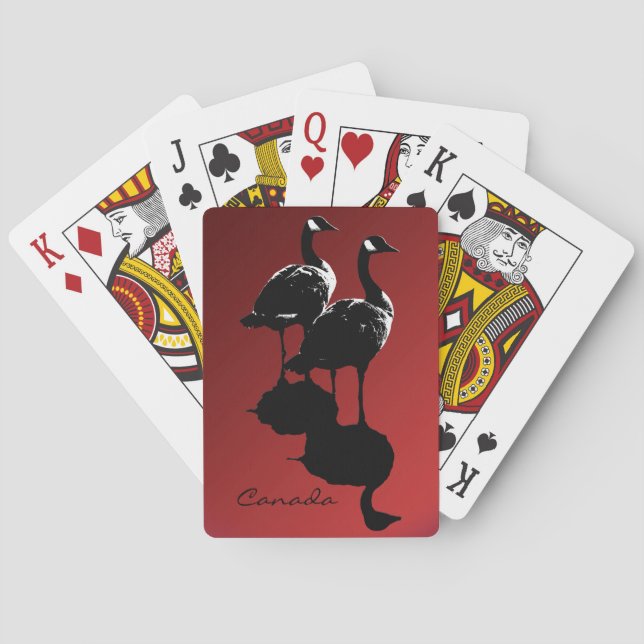 Kanadas betalkort Kanada Anpassningsbar Souvenir-k Casinokort (Baksidan)