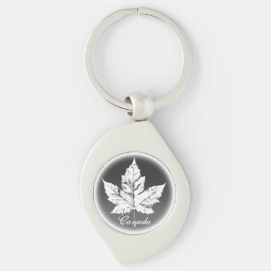 Kanadas Coola för Souvenir Nyckelring Maple Löv Gi