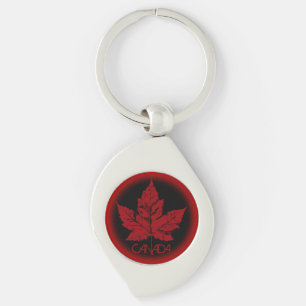 Kanadas Coola för Souvenir Nyckelring Maple Löv Gi