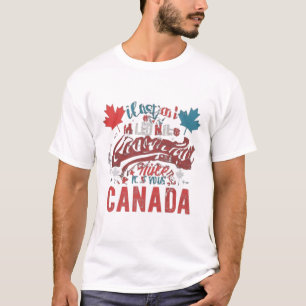 Kanadas dagskjorta för kvinnor manar och barn t shirt