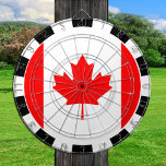 Kanadas Dartboard och kanadensiska Flagga - darr / Darttavla<br><div class="desc">Dartboard: Kanadas och kanadensiska flagga,  familjejordspel - kärlek mitt land,  sommarspel,  helgdag,  fars dag,  födelsedagsfest,  College studenter/roligtar</div>