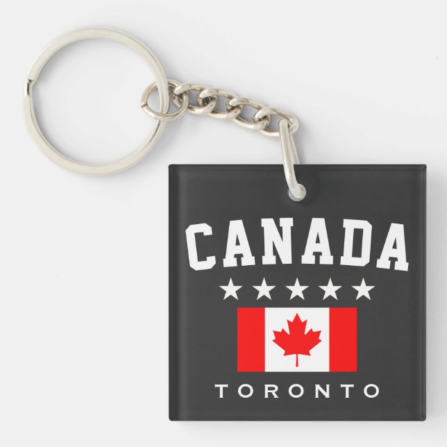 Kanadas flagga  Fem stjärnor Toronto (Framsidan)