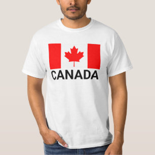 Kanadas flagga Kanadensiska flaggan, kanadensiska T Shirt