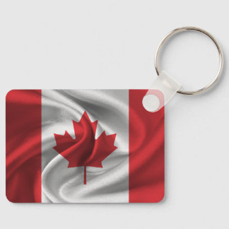 Kanadas Flagga-nyckelkedja Nyckelring