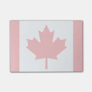 Kanadas Flagga Post-IT-anteckningar Post-it Block