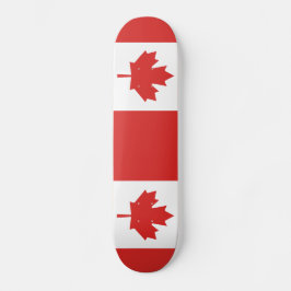Kanadas flagga skateboard bräda 19,5 cm