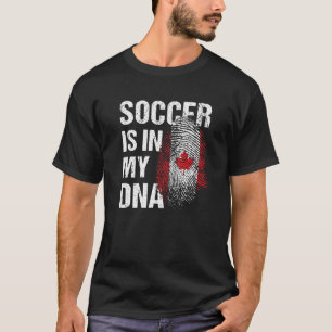 Kanadas fotbollsspelare Kanada Futbol 1 T Shirt