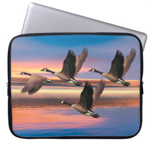 Kanadas Geese-image för Electronics Bag Laptop Fodral