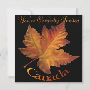 Kanadas inbjudningar Personlig Maple Löv CN OSA