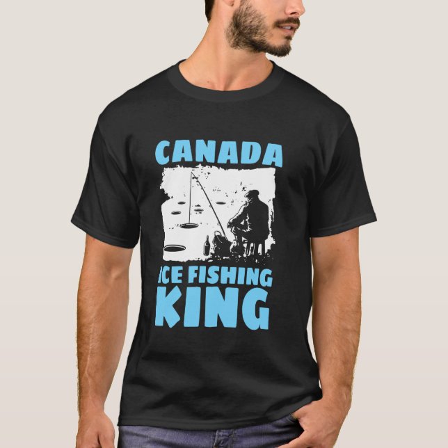 Kanadas isfiskekung t shirt (Framsida)