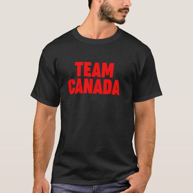Kanadas landslag t shirt (Framsida)
