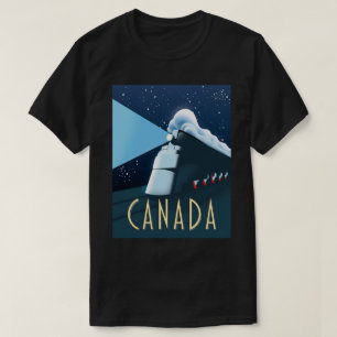 Kanadas Locomotive-reseaffisch T Shirt