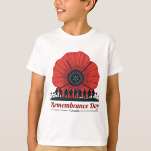 Kanadas minnesdag - Honoring Veterans T Shirt
