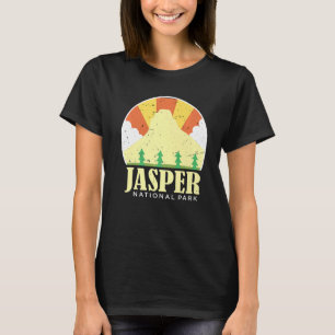 Kanadas nationalpark Jasper Alberta Souvenir Icefi T Shirt