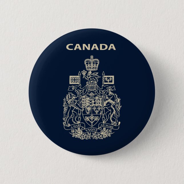 Kanadas nationella emblem knapp (Framsida)