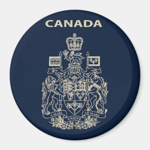 Kanadas nationella emblem magnet