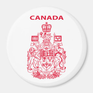 Kanadas nationella emblem magnet