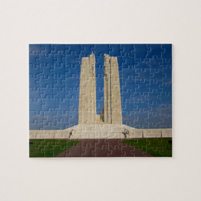 Kanadas nationella Vimy-minnesmärke Pussel (Horisontell)