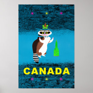 Kanadas reseaffisch poster