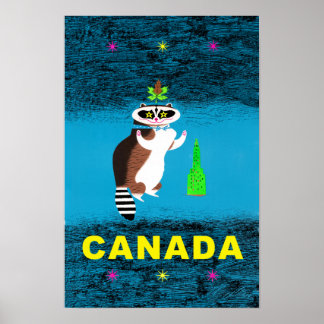 Kanadas reseaffisch poster