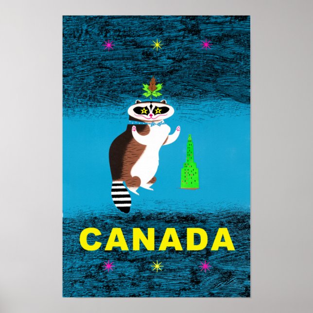 Kanadas reseaffisch poster (Framsidan)