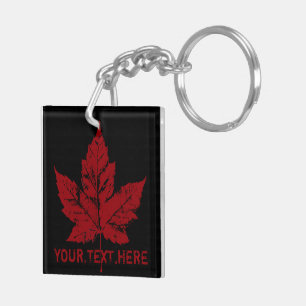 Kanadas Souvenir Keychain Coola Kanada-Nyckelringa