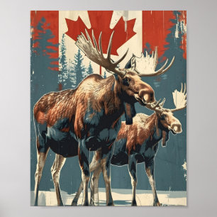Kanadas vintage poster